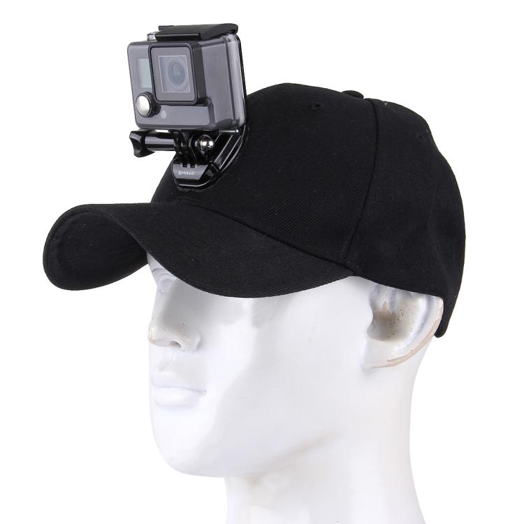 Berretto baseball con supporto per action camera GoPro e simili