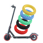 Pneumatico solido a nido d'ape con motivo decorativo ammortizzante resistente all'usura per scooter elettrico da 8,5 pollici, adatto per Xiaomi Mijia M365