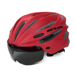 Casco bici GUB K80 Plus con visiera e occhiali