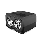 Lampada frontale LED USB per bici 500LM 5 modalità
