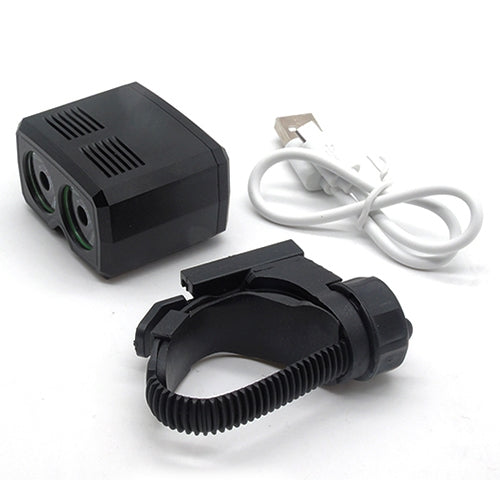 Lampada frontale LED USB per bici 500LM 5 modalità