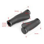 Coperture ergonomiche in gomma per impugnature bici 130mm