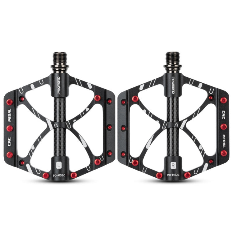 Pedali bicicletta PD-M52C in alluminio e fibra di carbonio