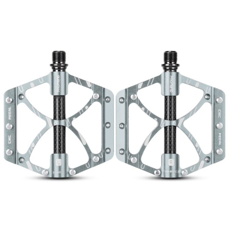 Pedali bicicletta PD-M52C in alluminio e fibra di carbonio - immagine 3