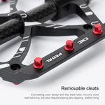 Pedali bicicletta PD-M52C in alluminio e fibra di carbonio - immagine 8