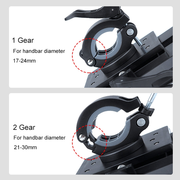 Supporto per cellulare manubrio bici e moto in PVC