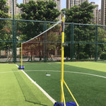 Rete da badminton portatile in polipropilene 610x76 cm