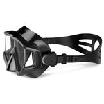 Maschera subacquea in silicone con lente in vetro temperato