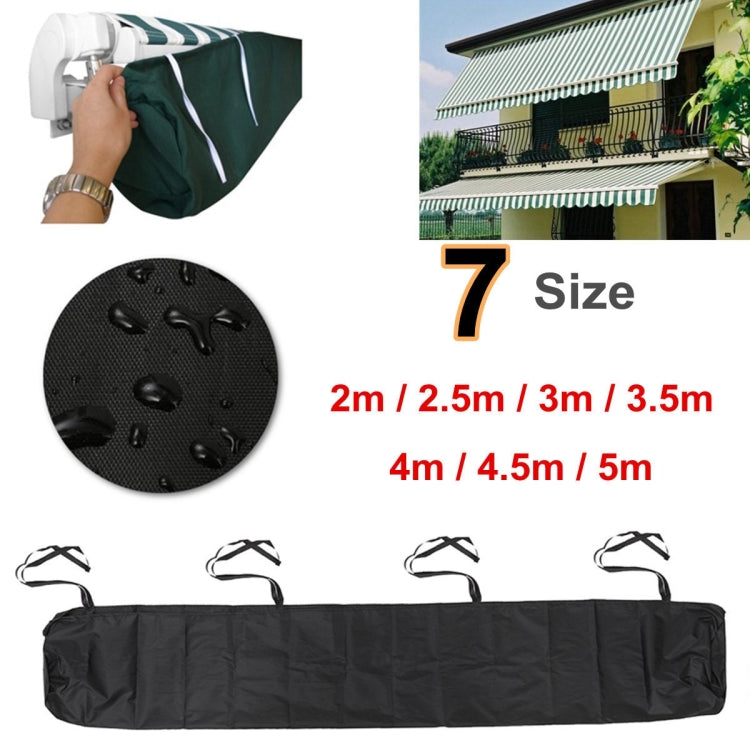Tenda a rullo retrattile impermeabile 4 m tessuto Oxford