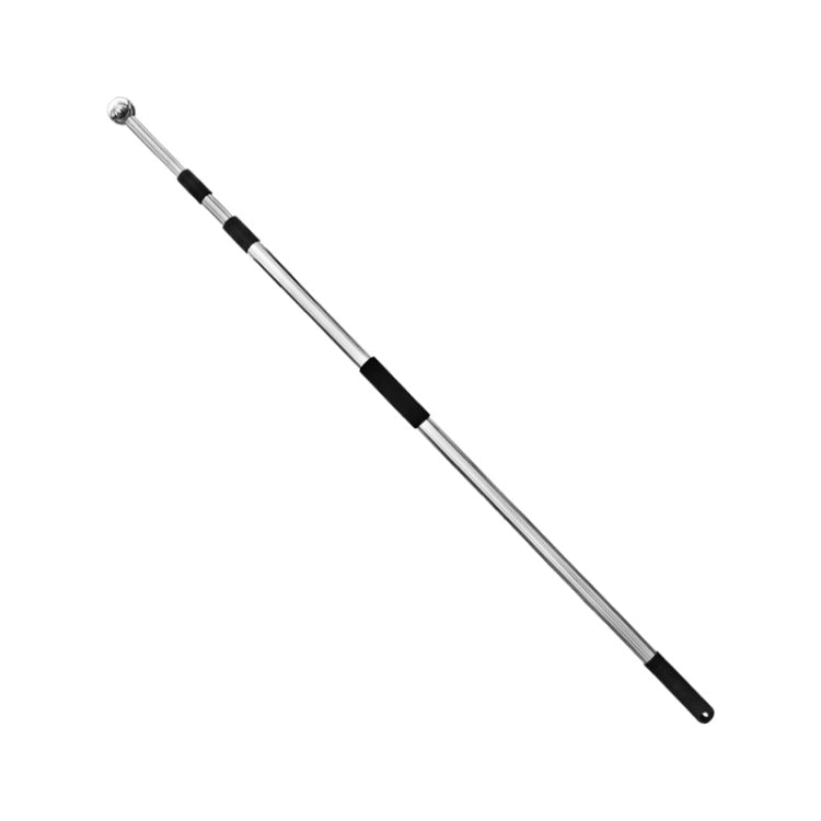 Bastone telescopico 3m in acciaio inox con 3 nodi