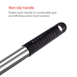 Bastone telescopico 3m in acciaio inox con 3 nodi