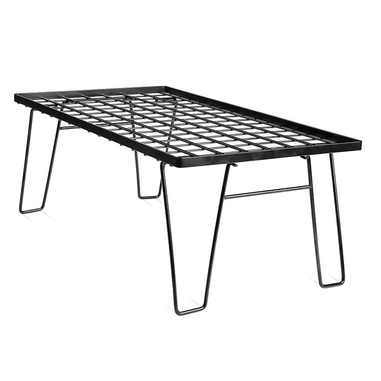 Tavolo pieghevole portatile in ferro 62x36 cm per esterni