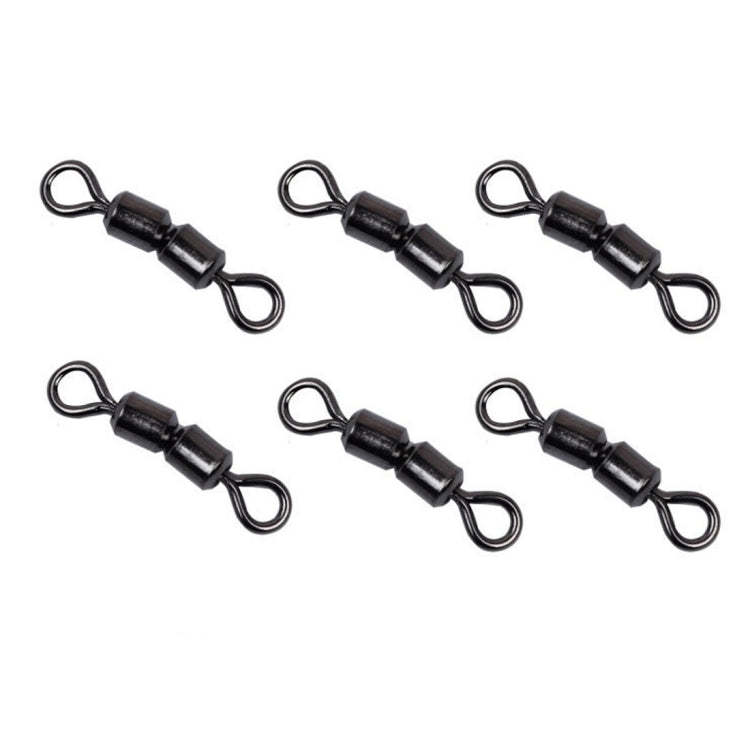 Connettori pesca doppio anello con girelle rotanti 100 pezzi
