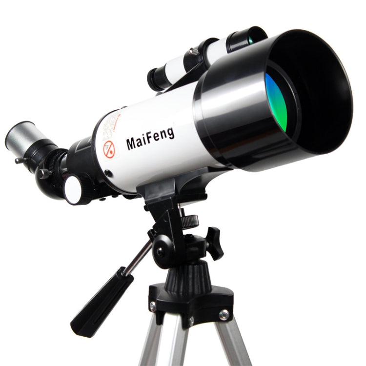 Telescopio astronomico rifrangente 233x70 con treppiede