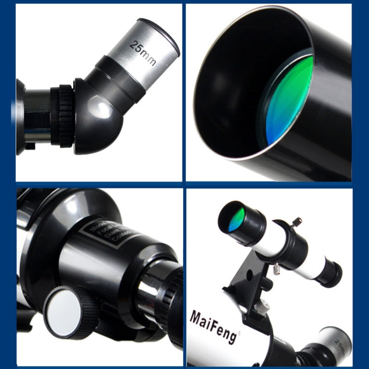 Telescopio astronomico rifrangente 233x70 con treppiede