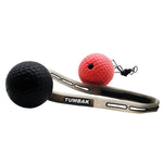 Palla elastica da boxe in pelle PU con corda 80 cm