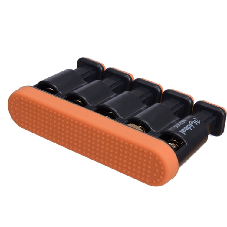 Esercitatore per palmo delle dita con apertura regolabile Tenditore multi-dito per chitarra pianoforte Trainer MFX5