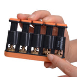 Esercitatore per palmo delle dita con apertura regolabile Tenditore multi-dito per chitarra pianoforte Trainer MFX5