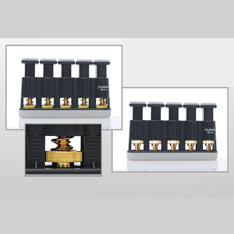 Esercitatore per palmo delle dita con apertura regolabile Tenditore multi-dito per chitarra pianoforte Trainer MFX5