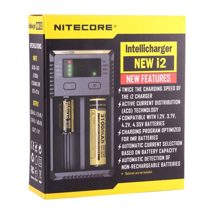 Caricabatterie Nitecore i2 intelligente per batterie ricaricabili - immagine 6
