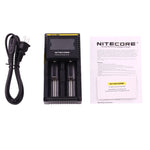 Caricabatterie Nitecore D2 a doppio slot per batterie ricaricabili - immagine 5