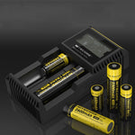 Caricabatterie Nitecore D2 a doppio slot per batterie ricaricabili - immagine 7