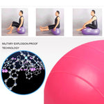 Palla da massaggio yoga a forma di arachidi 45x95 cm