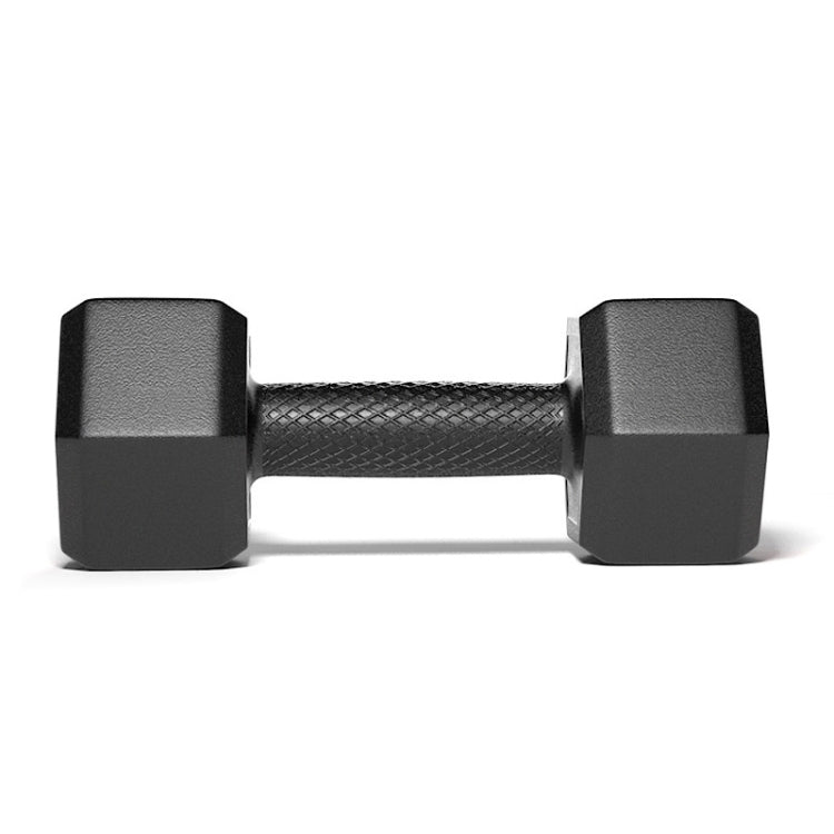 Manubri esagonali fitness 10 kg con maniglia antiscivolo