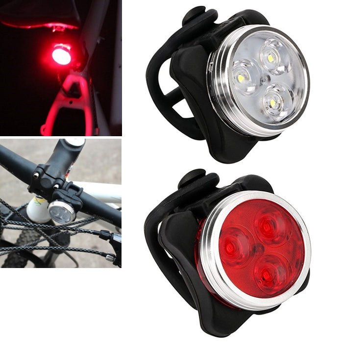 Luce LED per bicicletta con altoparlante USB ricaricabile