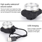 Luce LED per bicicletta con altoparlante USB ricaricabile - immagine 3