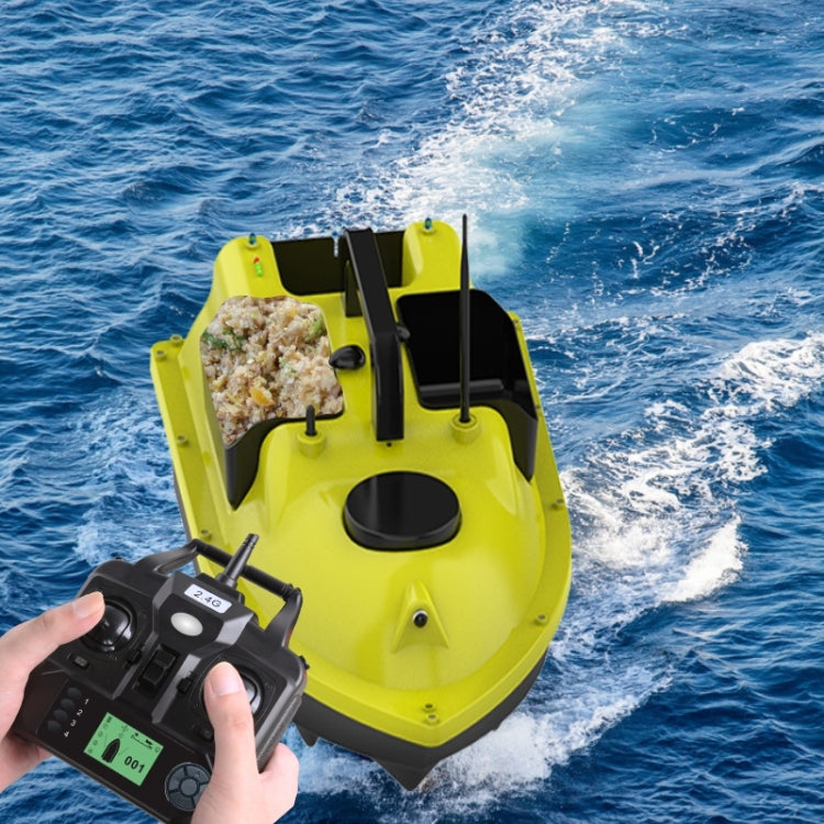 Barca da pesca D18B GPS con doppio motore e 3 contenitori esche