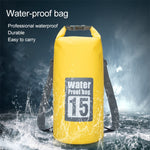 Sacco asciutto impermeabile 20 litri con doppia tracolla