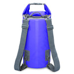 Sacco asciutto impermeabile 20 litri con doppia tracolla