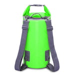 Sacco asciutto impermeabile 20 litri con doppia tracolla