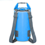 Sacco asciutto impermeabile 20 litri con doppia tracolla