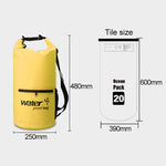 Borsa a sacco impermeabile 20 litri in PVC per esterni