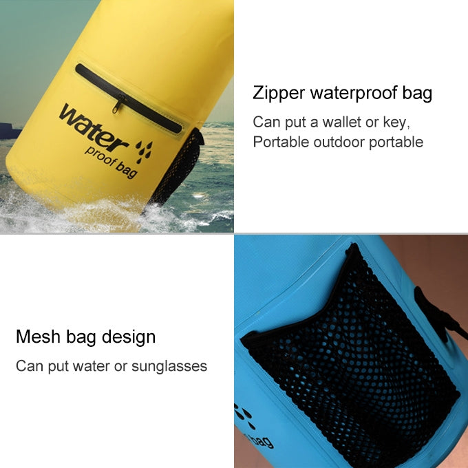 Borsa a sacco impermeabile 20 litri in PVC per esterni