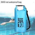 Borsa a tracolla impermeabile 30 litri in PVC per esterni