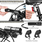 Faro LED 5W per mountain bike con fanale posteriore impermeabile