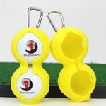 Custodia protettiva in silicone per doppia pallina da golf