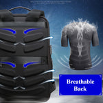 Borsa per laptop 15,6" antifurto in pelle sintetica con USB - immagine 14