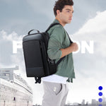 Borsa per laptop 15,6" antifurto in pelle sintetica con USB - immagine 16