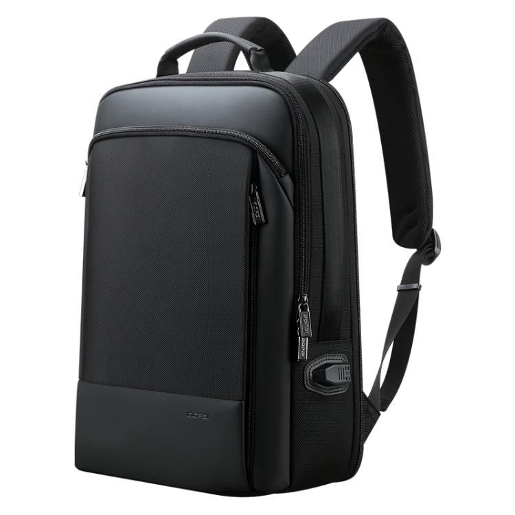 Borsa per laptop 15,6" antifurto in pelle sintetica con USB - immagine 3