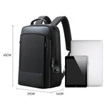 Borsa per laptop 15,6" antifurto in pelle sintetica con USB - immagine 8