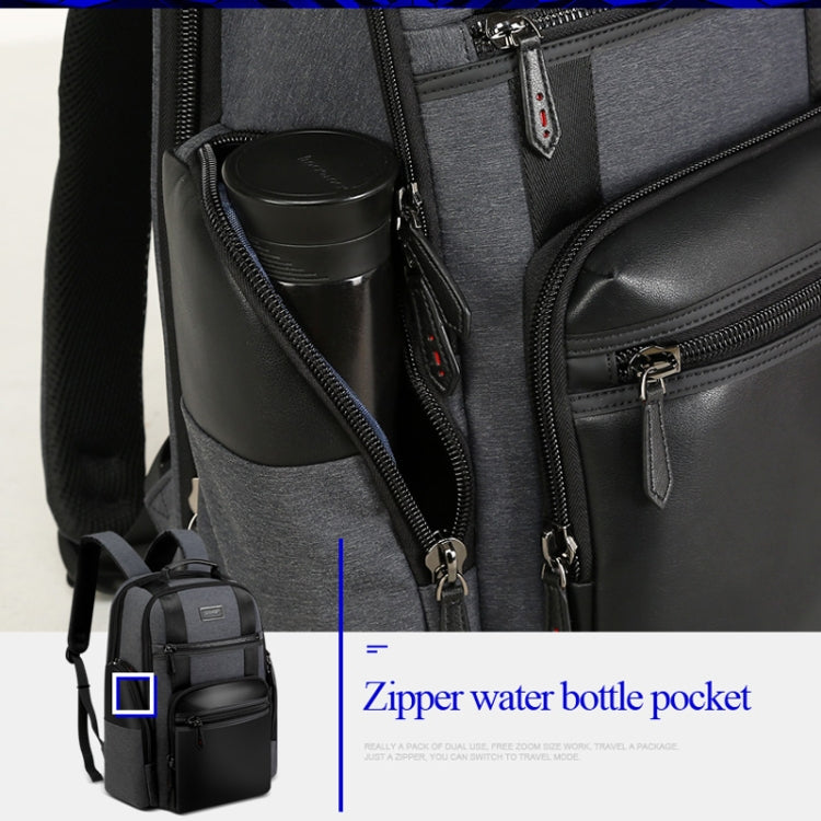 Borsa laptop a tracolla Bopai antifurto con porta USB, 31 x 17 x 44 cm - immagine 10