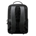 Zaino business uomo in pelle pieno fiore 30x12x43 cm - immagine 4