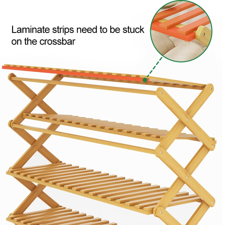 Scaffale pieghevole in legno massello 4 strati 70 cm