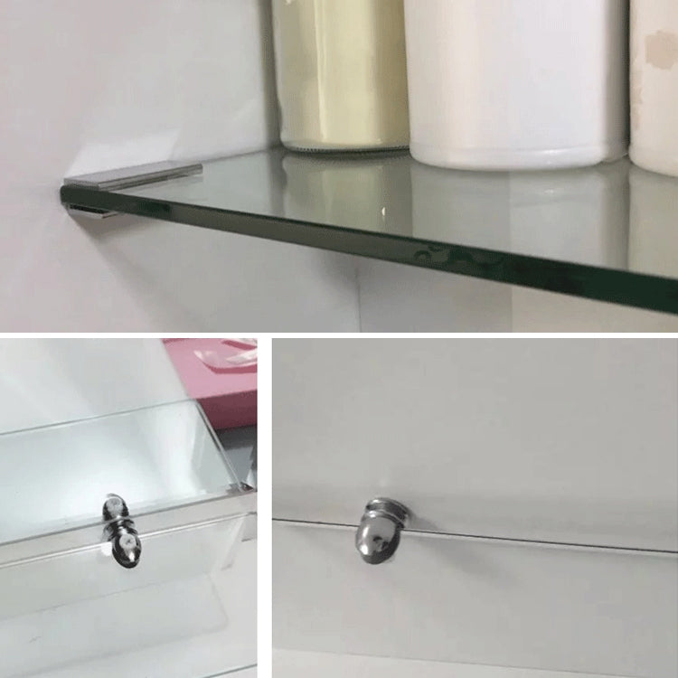 Morsetto fissaggio vetro cilindrico 12 mm lega zinco