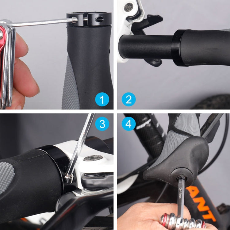DEEMOUNT BGP110 Coprimanubrio in gomma con clacson per MTB