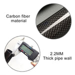 Reggisella fibra di carbonio 31,6x400 mm per bicicletta